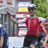Bryan Coquard s'est imposé à Regensdorf KEYSTONE/GIAN EHRENZELLER